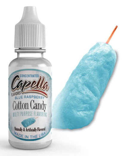Εικόνα της Capella Blue Raspberry Cotton Candy Flavor