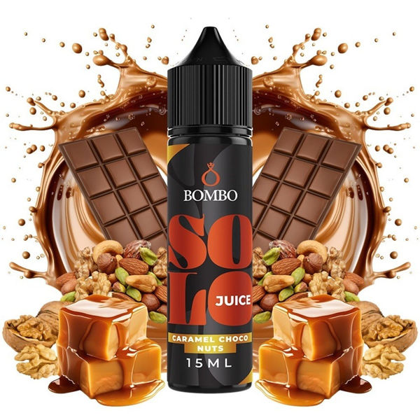 Picture of Bombo Solo Caramel Choco Nuts 15/60ml