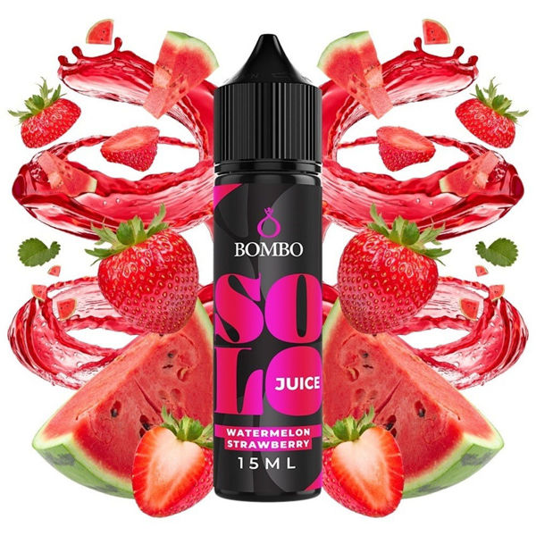 Picture of Bombo Solo Watermelon Strawberry 15/60ml