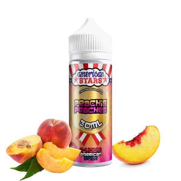 Picture of American Stars Peach's Peaches 24/120ml