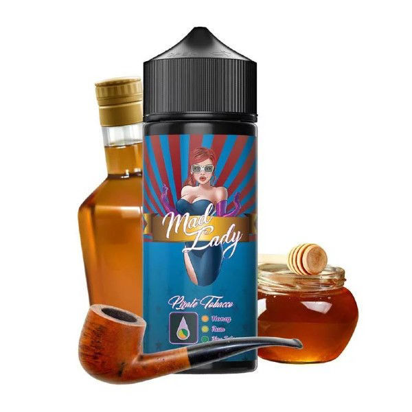 Picture of Mad Juice Pirate Tobacco 30/120ml Mad Lady
