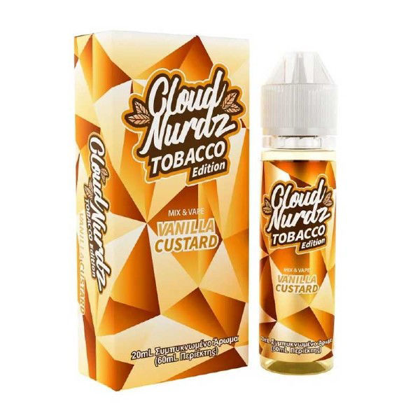 Picture of Cloud Nurdz Vanilla Custard Tobacco 20/60ml