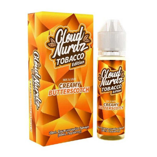 Εικόνα της Cloud Nurdz Creamy Butterscotch Tobacco 20/60ml
