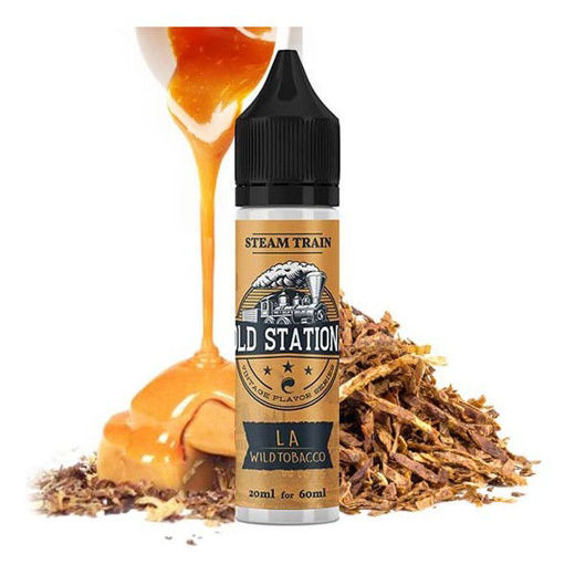 Εικόνα της Steam Train La Wild Tobacco Old Stations 20/60ml