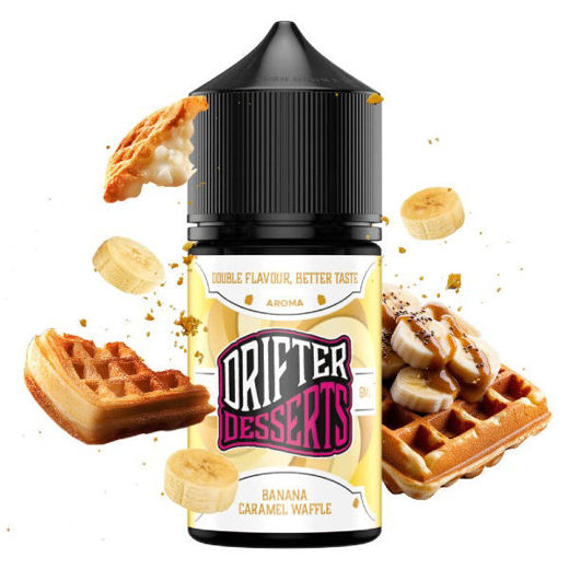 Εικόνα της Drifter Desserts Banana Caramel Waffle 6ml / 30ml