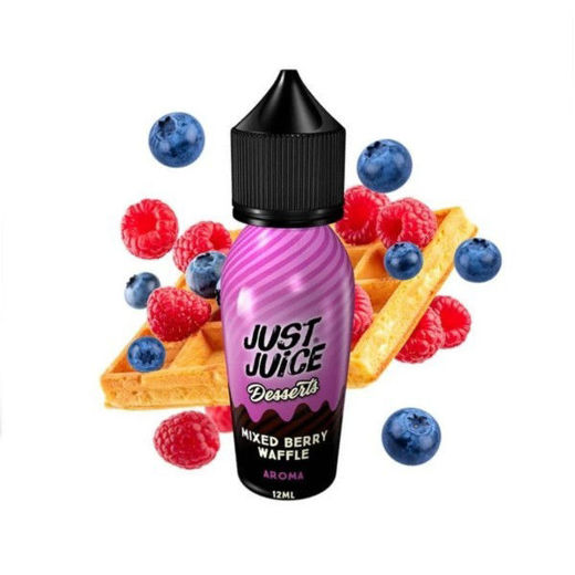 Εικόνα της Just Juice Desserts Mixed Berry Waffle 12/60ml