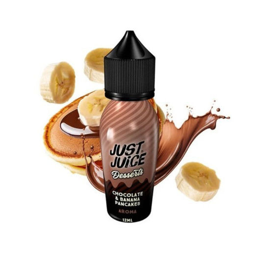 Εικόνα της Just Juice Desserts Chocolate & Banana Pancakes 12/60ml