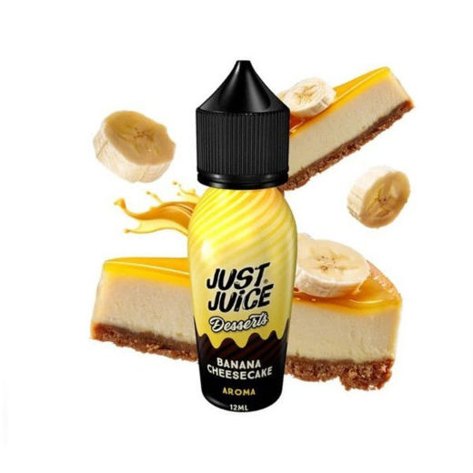 Εικόνα της Just Juice Desserts Banana Cheesecake 12/60ml