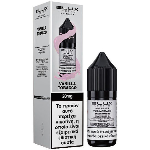 Εικόνα της Elux Vanilla Tobacco Salt 20mg 10ml