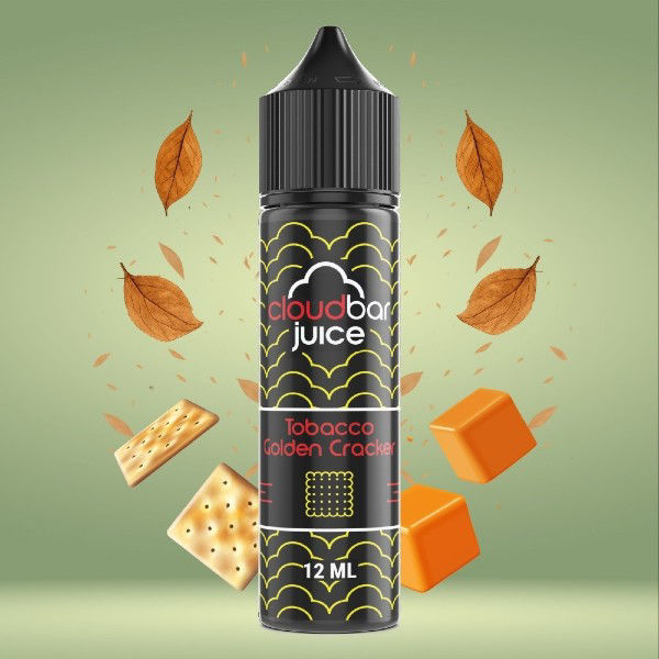 Picture of CloudBar Juice Tobacco Golden Cracker 12/60ml