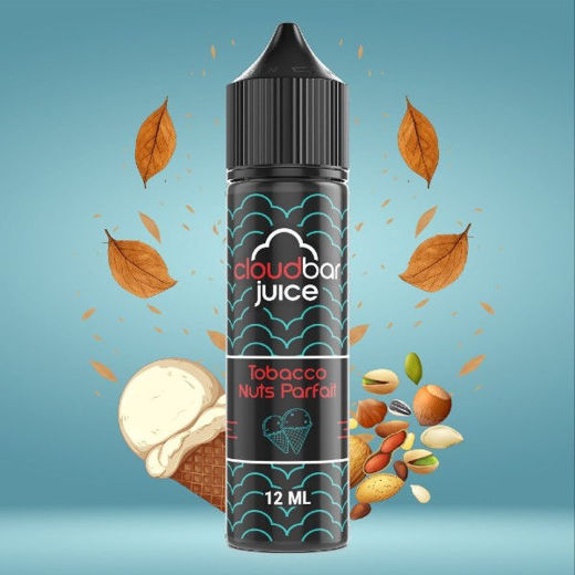 Εικόνα της CloudBar Juice Tobacco Nuts Parfait 12/60ml