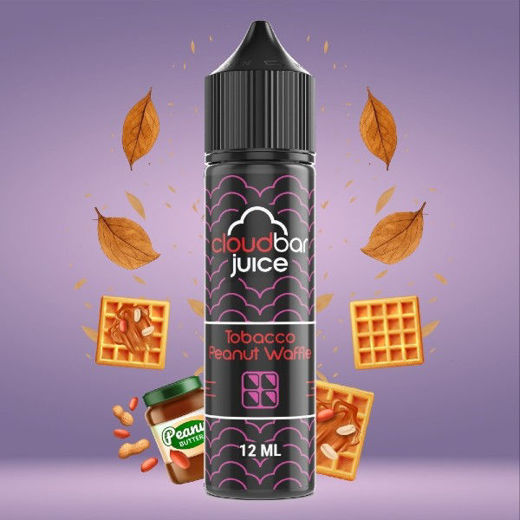 Εικόνα της CloudBar Juice Tobacco Peanut Waffle 12/60ml