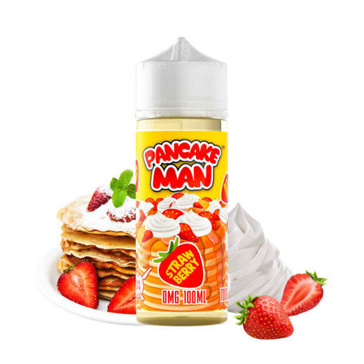 Εικόνα της Pancake Man Strawberry 30/120ML