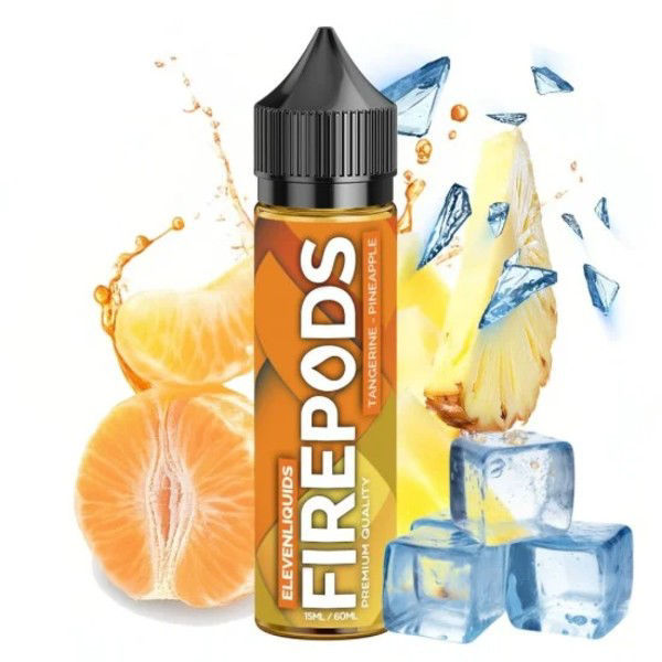 Picture of Eleven Firepods Tangerine Pineapple Ice 15ml / 60ml