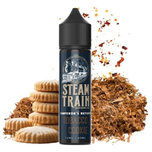 Εικόνα της Steam Train Tabacco Cookie Timekeeper Line Emperors Return 12/60ML