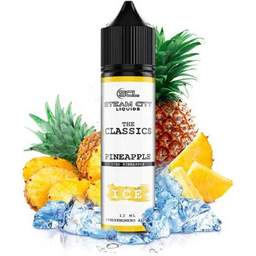 Εικόνα της Steam City Pineapple Ice 12/60ml