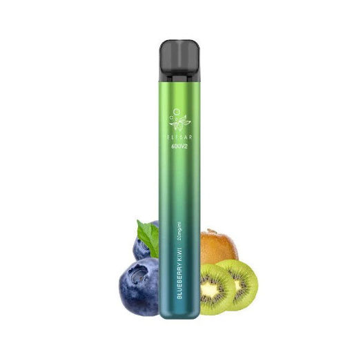 Εικόνα της Elf Bar 600V2 Blueberry Kiwi 20mg 2ml