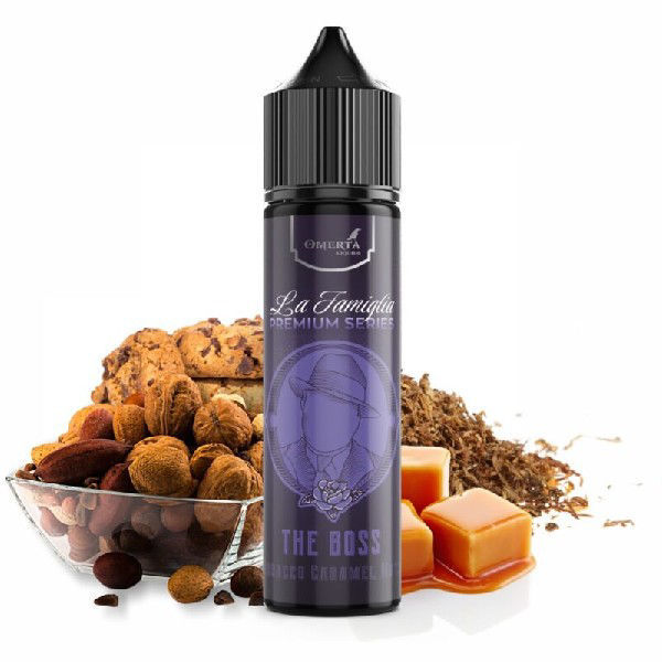 Picture of Omerta Liquids La Famiglia Premium The Boss 10ml/60ml