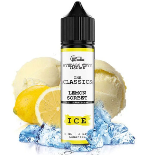 Εικόνα της Steam City Liquids Lemon Sorbet Ice 12/60ml