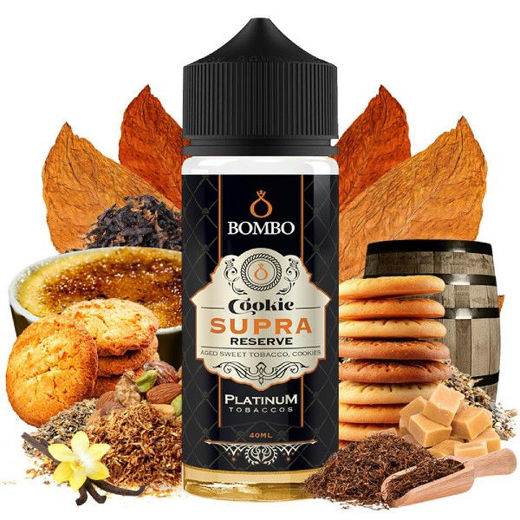 Εικόνα της Bombo Cookie Supra Reserve 30/120ml Platinum Tobaccos