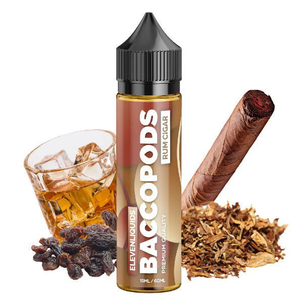 Picture of Eleven Bacopods Rum Cigar 15ml / 60ml