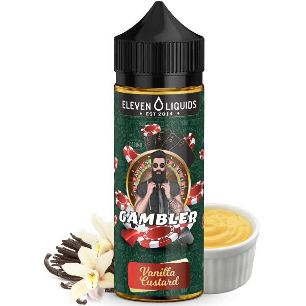 Picture of Eleven Gambler Vanilla Custard 120ml