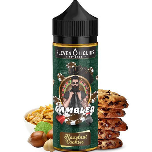 Εικόνα της Eleven Gambler Hazelnut Cookies 120ml