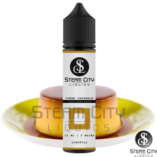 Εικόνα της Steam City Creme Caramele 12ml/60ml