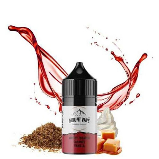 Εικόνα της Mount Vape Woody Tobacco Caramel Vanilla 10/30ML