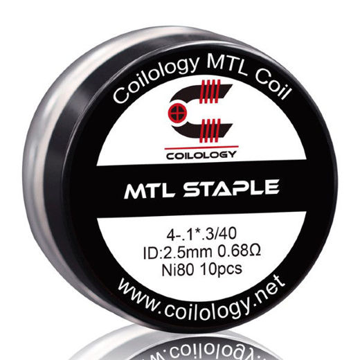 Εικόνα της Coilology MTL Staple Coil Ni80 0.68ohm 10pcs