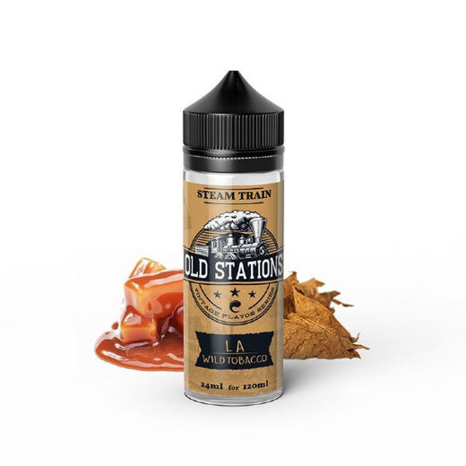 Εικόνα της Steam Train LA Wild Tobacco 24/120ml Old Stations