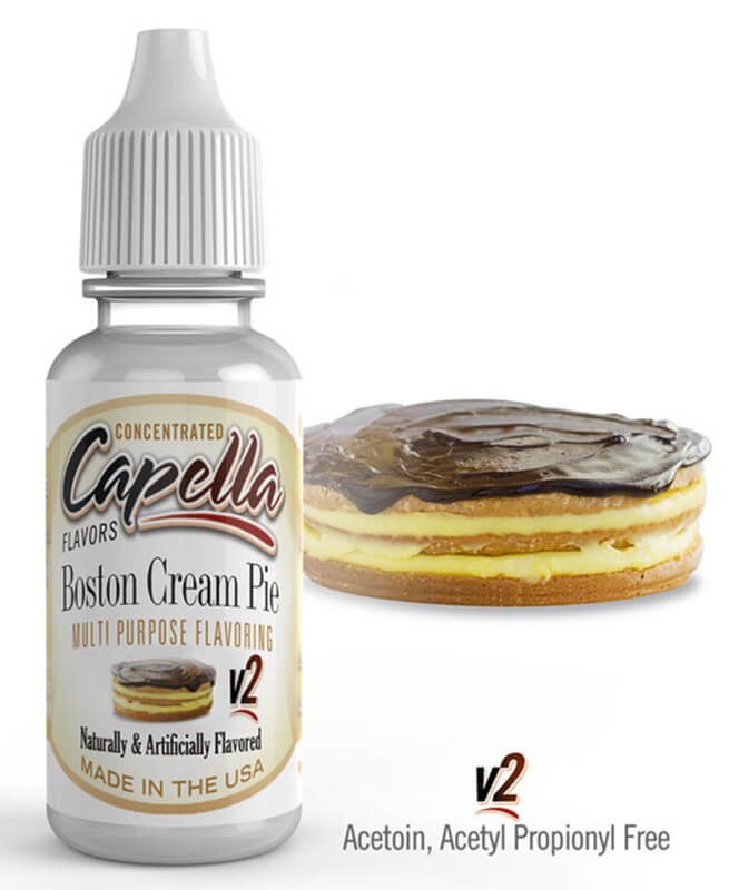 Picture of Capella Boston Cream Pie v2 Flavor