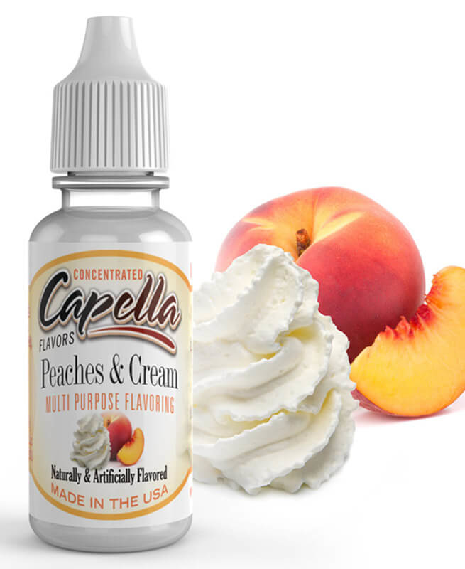 Picture of Capella Peaches & Cream Flavor