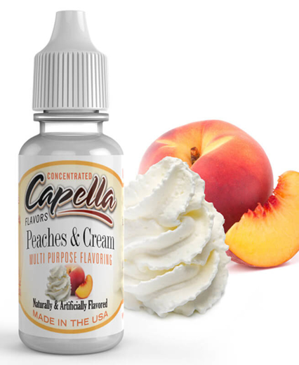 Εικόνα της Capella Peaches & Cream Flavor