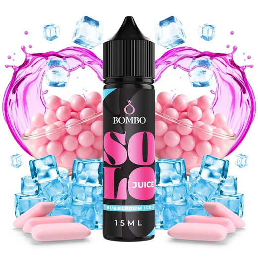 Εικόνα της Bombo Solo Bubblegum Ice 15/60ml