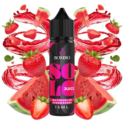 Εικόνα της Bombo Solo Watermelon Strawberry 15/60ml