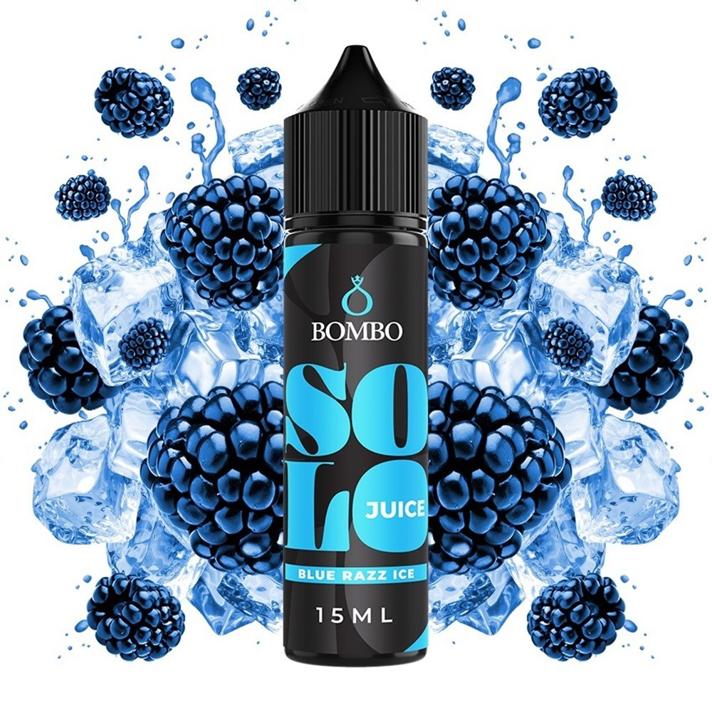 Picture of Bombo Solo Blue Razz 15/60ml