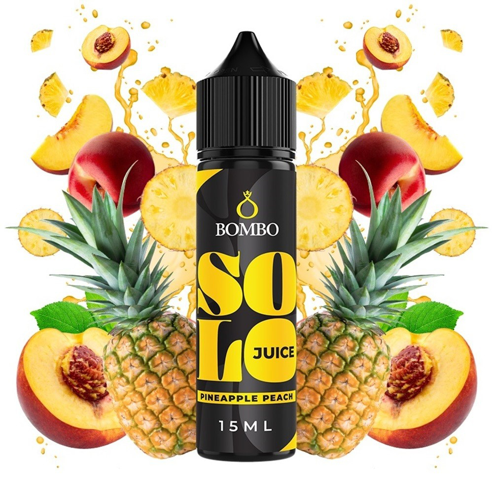 Picture of Bombo Solo Pineapple Peach 15/60ml