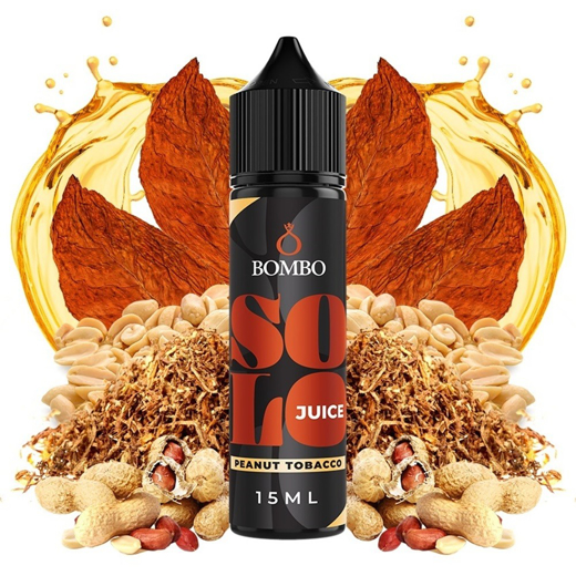 Εικόνα της Bombo Solo Peanut Tobacco 15/60ml