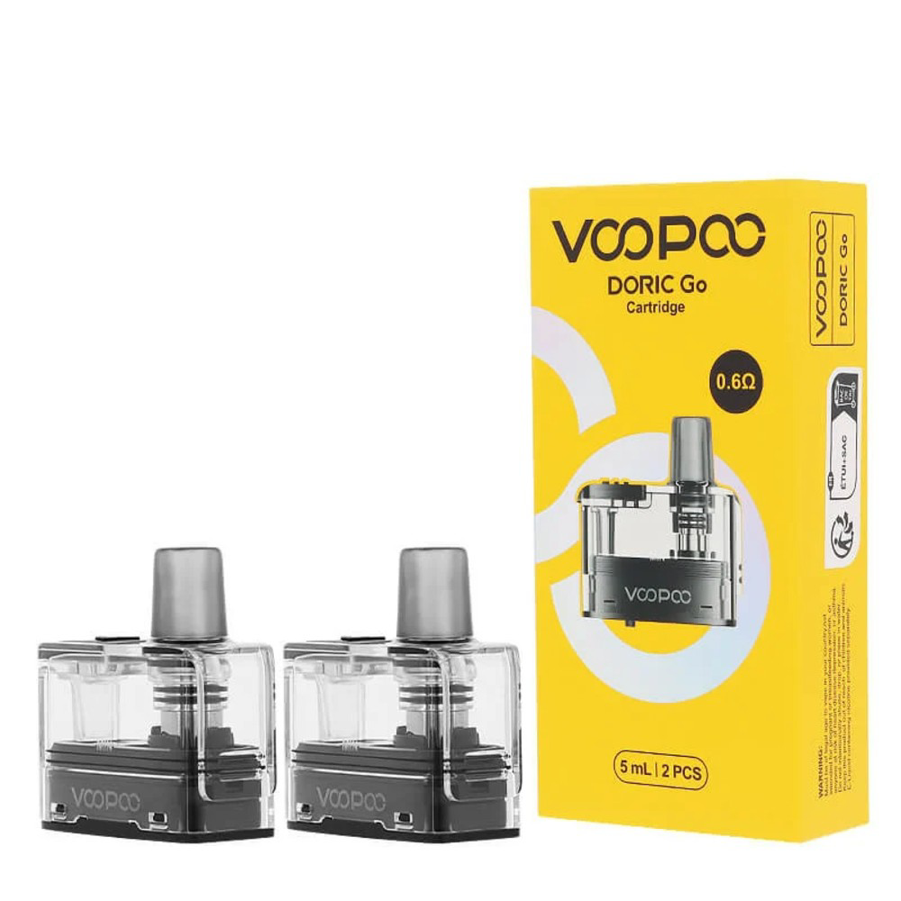 Picture of Voopoo Doric Go 5ml 0.6ohm Cartridge 2pcs