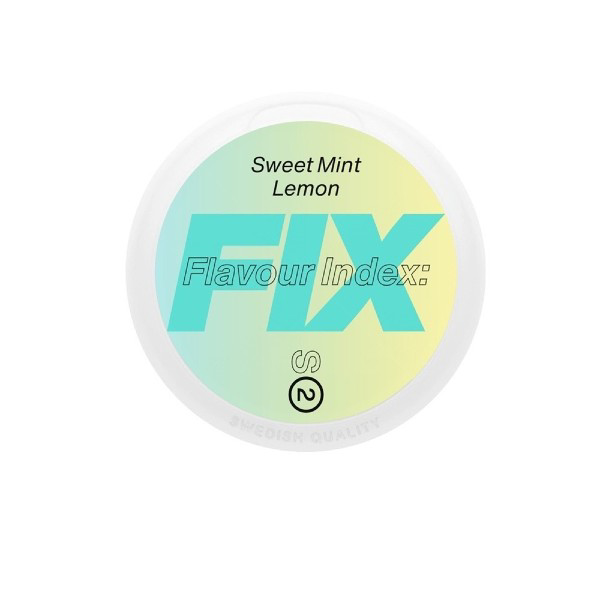 Picture of Fix Sweet Mint Lemon 6mg Nicotine Pouches