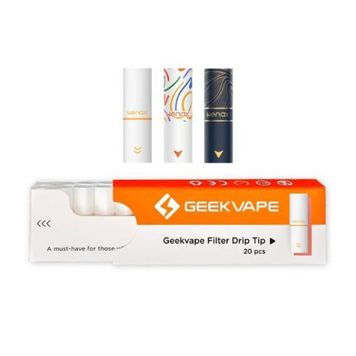 Εικόνα της GeekVape Wenax Filter Drip Tip 20PCS