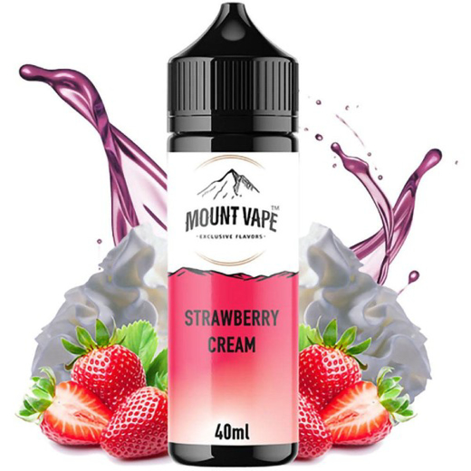 Εικόνα της Mount Vape Strawberry Cream 40/120ML