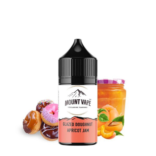 Εικόνα της Mount Vape Glazed Doughnut Apricot Jam 10/30ML