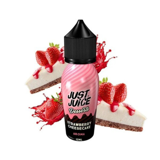 Εικόνα της Just Juice Desserts Strawberry Cheesecake 12/60ml