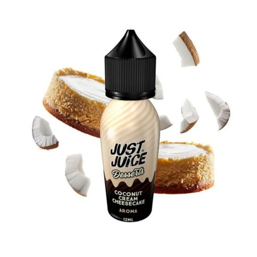 Εικόνα της Just Juice Desserts Coconut Cream Cheesecake 12/60ml