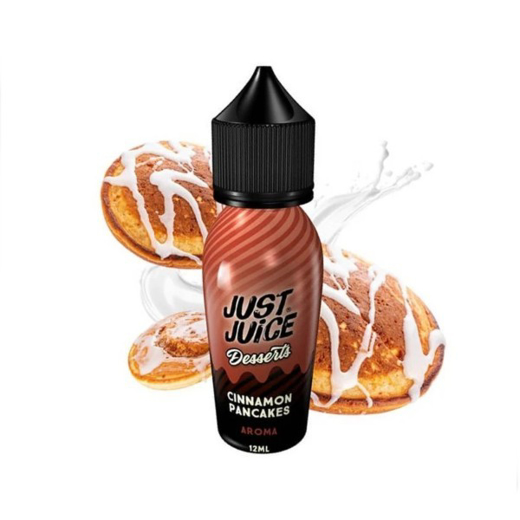 Εικόνα της Just Juice Desserts Cinnamon Pancakes 12/60ml