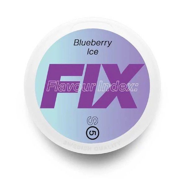 Picture of Fix Blueberry Ice 11.5mg Nicotine Pouches
