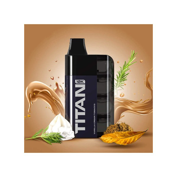 Picture of TITAN Vanilla Cream Tobacco 8x2ml 20mg