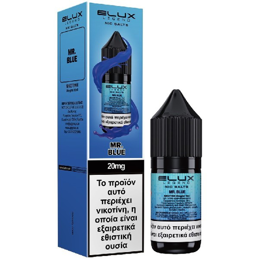 Εικόνα της Elux Mr. Blue Salt 20mg 10ml